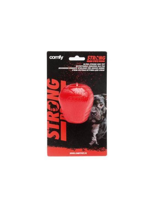 Comfy Toy Strong Dog - játék (eper) kutyák részére (7,5x6.5cm)