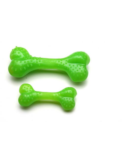 Comfy Green Dental Bone - fogtisztítós játék (csont) kutyák részére (8,5x4x2cm)