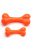 Comfy Orange Dental Bone - fogtisztítós játék (csont) kutyák részére (12,5x5x3cm)