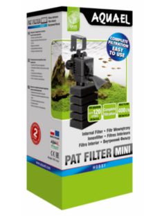   AquaEl Pat Filter Mini - Miniatűr akváriumi belső szűrő készülék (extra szivaccsal)