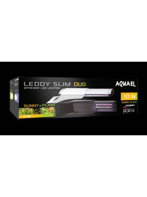 AquaEl Leddy Duo Sunny & Plant White - LED akváriumvilágítás nyitott akváriumokhoz (10W) 25-50cm