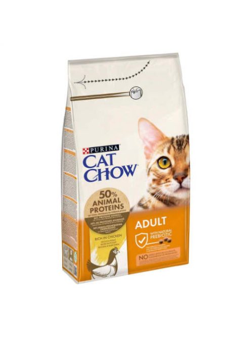 Purina Cat Chow Adult - Szárazeledel (csirke) felnőtt macskák részére (15kg)