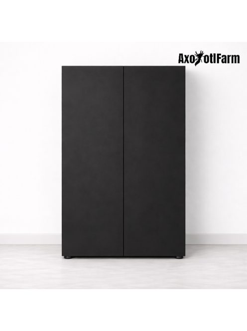 AquaEl OPTISET 125 Black - univerzális akvárium szekrény (fekete) 81x36x80cm