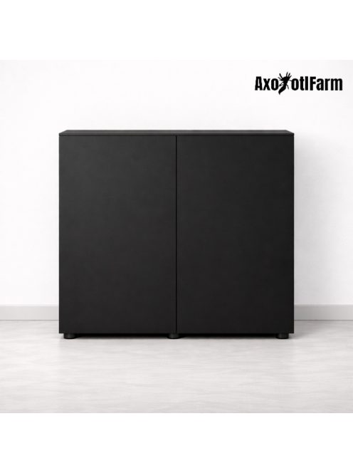 AquaEl OPTISET 200 Black - univerzális akvárium szekrény (fekete) 101x41x80 cm