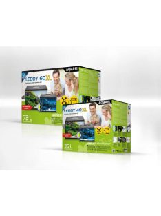   AquaEl Leddy Day & Night 40 black XL - akvárium szett (fekete) 35l/41x25x35cm