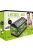 AquaEl Leddy Day&Night 60 black - akvárium szett (fekete) 54l/60x30x30cm