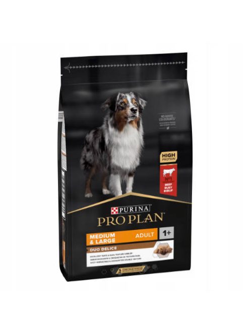 PRO PLAN Medium & Large Adult DUO DELICE - Szárazeledel (marha) felnőtt kutyák részére (10kg)