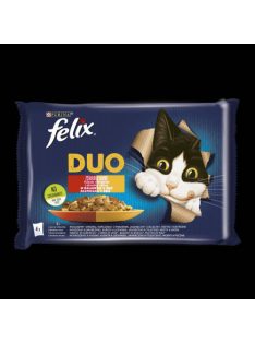   Felix Fantastic Duo Adult (házias válogatás - aszpikban) alutasakos - macskák részére (4x85g)