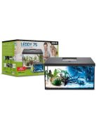 AquaEl Leddy 75 Day&Night 2.0 BIO-FS black - akvárium szett (fekete) 105 liter (75x35x40cm)