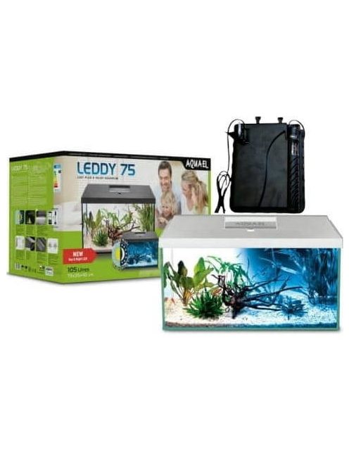 AquaEl Leddy 75 Day&Night 2.0 BIO-FS white - akvárium szett (fehér) 105 liter (75x35x40cm)