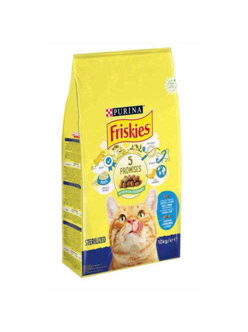 Friskies Adult - Steril (Halas) - Szárazeledel (10kg)