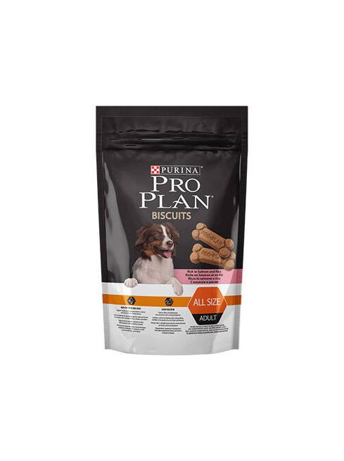 Pro Plan Biscuits - jutalomfalat keksz (lazac,rizs) kutyák részére (400g)
