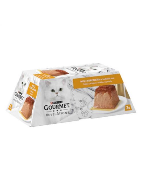 Gourmet Revelations - Pastétom (csirke,szósz)  macskák részére (2x57g)