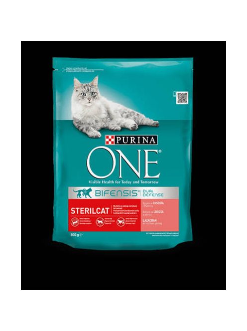 Purina ONE Sterilcat Bifensis (lazac,búza) száraztáp ivartalaníított felnőtt macskák részére (800g)