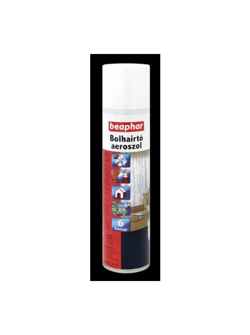 Beaphar bolhaírtó aeroszol - zárt térben, felület kezelésre (300ml)