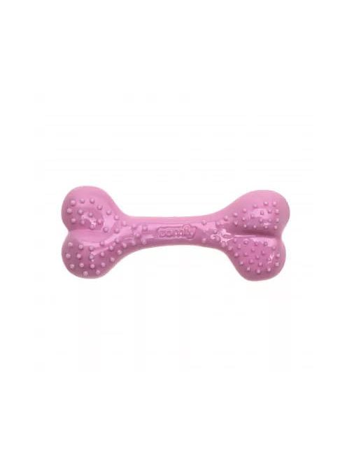 Comfy Strawberry Dental Bone - fogtisztítós játék (csont) kutyák részére (12,5x5x3cm)