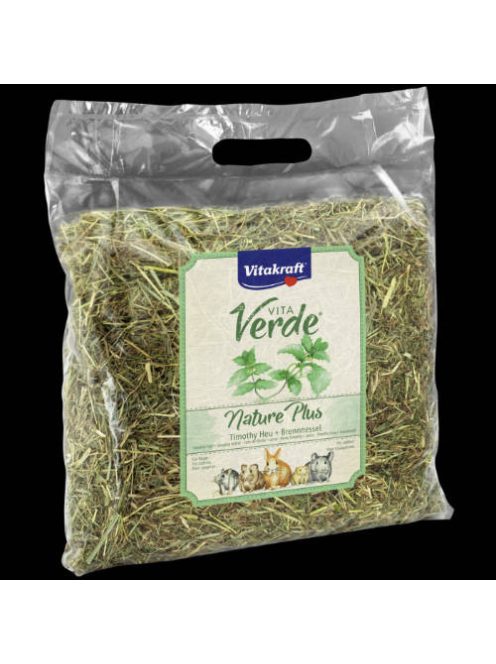 Vitakraft Vita Verde Heu + Brennnessel - Alpesi réti széna (csalánnal) rágcsálók részére (500g)