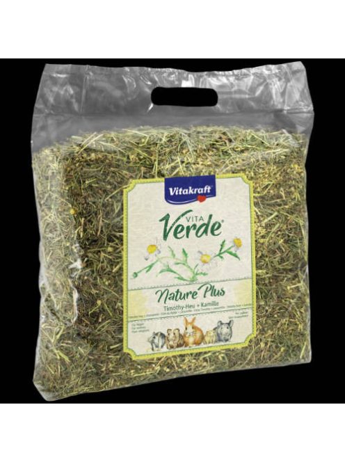 Vitakraft Vita Verde® Heu + Kamillel - Alpesi réti széna (kamillával) rágcsálók részére (500g)