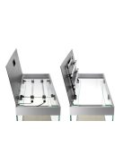 AquaEl OPTI Set 200 Grey - akvárium szett  101x41x56cm (200l)