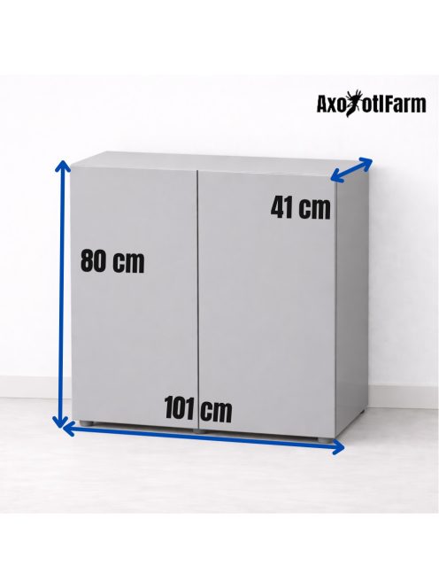 AquaEl OPTISET 200 GRAVY - univerzális akvárium szekrény  (101×41×80 cm)