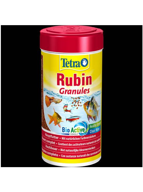 Tetra Rubin Granules - Granulátum táplálék díszhalak számára (250ml)