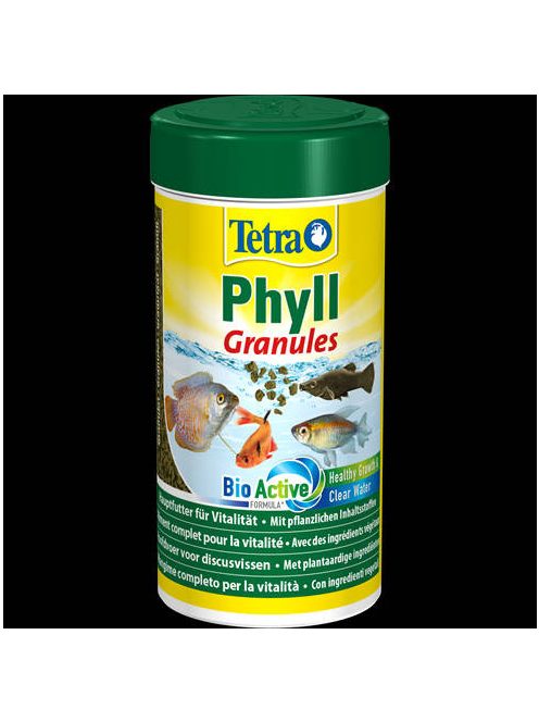 Tetra Phyll Granules  - Granulátum táplálék díszhalak számára (250ml)