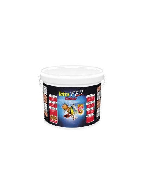 TetraPro Colour Multi Crisps - Táplálék díszhalak számára (10liter)
