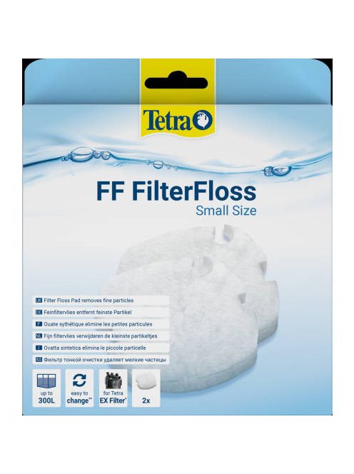 Tetra FF FilterFloss Small - finomszűrő (gyapjú) Tetra EX külső szűrőkhöz (2db)