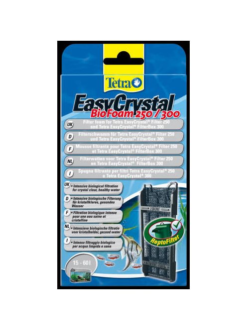 Tetra EasyCrystal Filter BioFoam 250/300 - szűrőszivacs (EasyCrystal Filter 250-hez és az EasyCrystal FilterBox 300-hoz) 1db