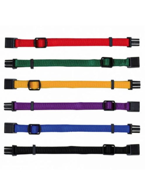 Trixie Puppy Collars Set - jelölő nyakörv (S-M) kölyökkutyák részére (6db) 17-25cm/10mm