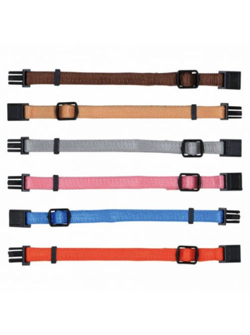 Trixie Puppy Collars Set - jelölő nyakörv (S-M) kölyökkutyák részére (6db) 17-25cm/10mm