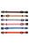 Trixie Puppy Collars Set - jelölő nyakörv (M-L) kölyökkutyák részére (6db) 22-35cm/10mm