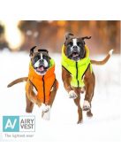 AiryVest kutyaruha kifordítható, S 35,narancs-zöld