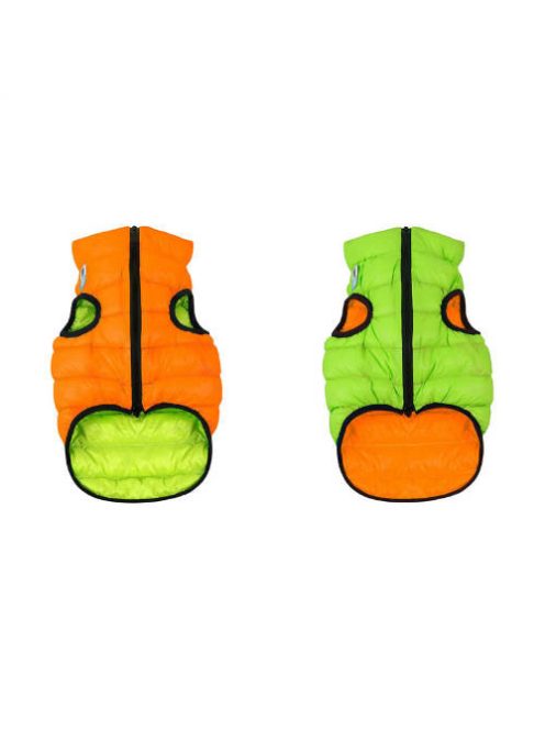 AiryVest kutyaruha kifordítható, S 30,narancs-zöld