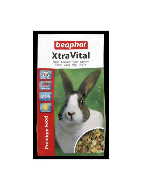 Beaphar Xtra Vital - teljesértékű eleség nyulaknak (1kg)