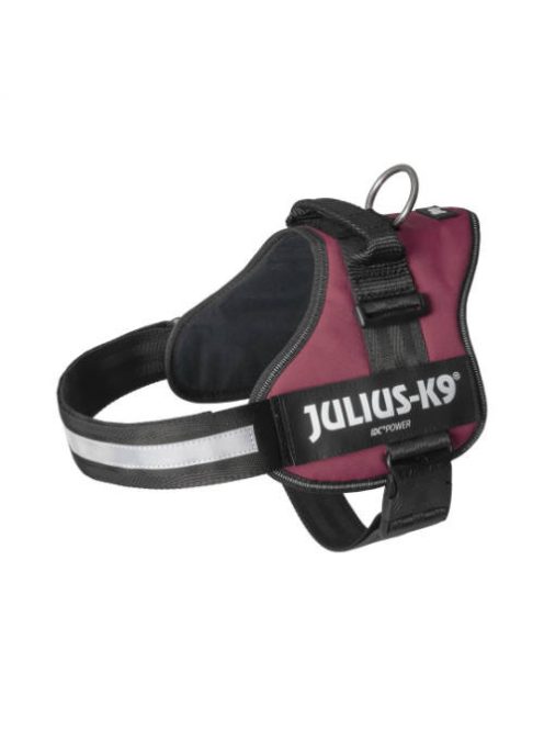 B:Julius K-9 Powerhám felirattal, 2-es méret (burgundy) 28-40kg-ig