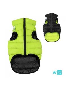 AiryVest kutyaruha kifordítható, S 30, zöld-fekete