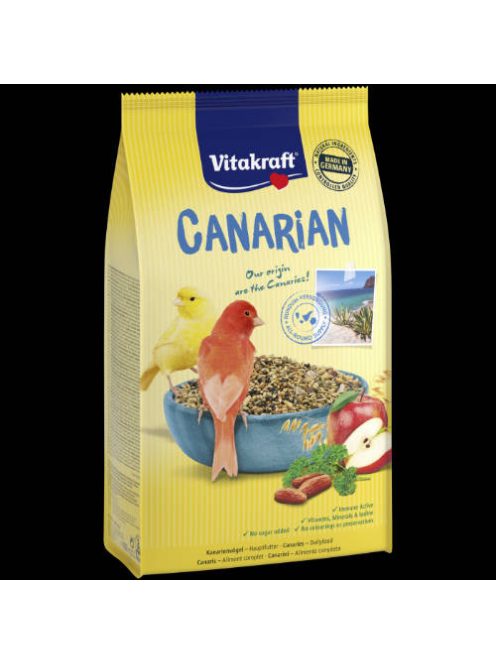 Vitakraft Canarian - Teljes értékű eleség (kanári madarak részére) 800g