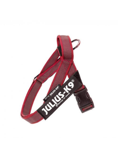 Julius K-9 Color&Gray IDC Hevederhám 0-ás méret (piros) 57-74cm