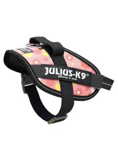   Julius-K9 IDC Powerhám (virágos,rózsaszín) kutyák részére (mini méret)