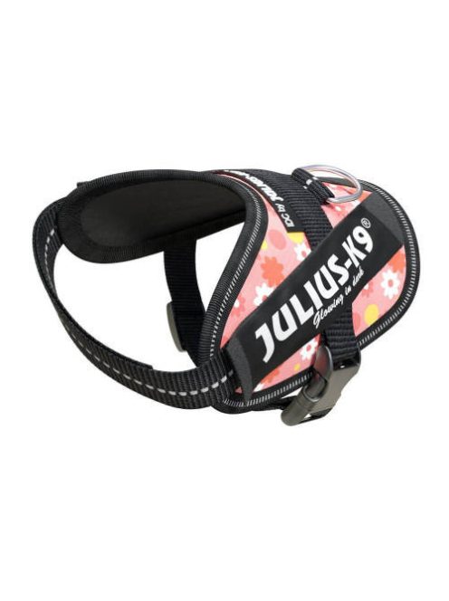 Julius K9 IDC Power - hám (virágos,felirattal) kutyák részére (mini-mini) XS