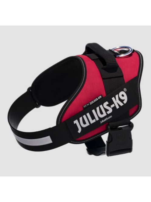 B:Julius K-9 IDC Powerhám felirattal (1-es méret, Viva Magenta) kutyák részére (23-30 kg-ig)