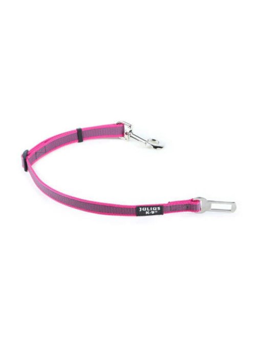 Julius-K9 Color&Gray Biztonsági öv (pink-szürke) 10-25kg
