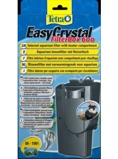   Tetra EasyCrystal FilterBox 600 - belső szűrő, fűtőrekesszel (50-150l akváriumhoz)