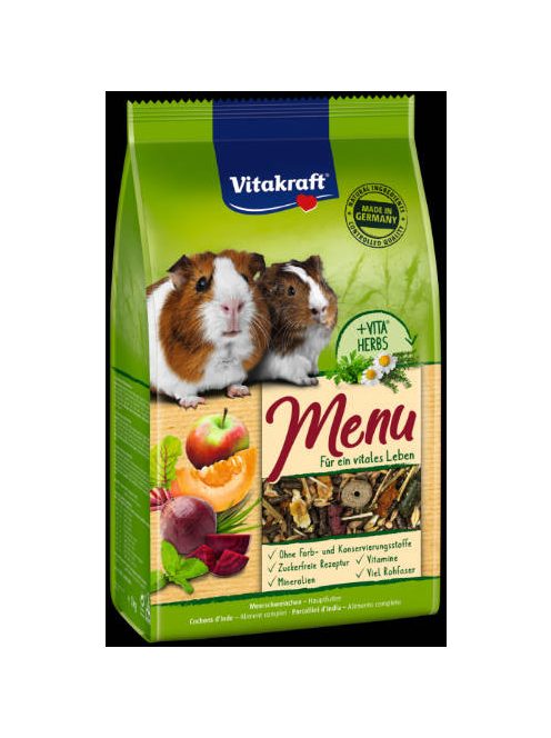 Vitakraft Menu (Tengerimalac) - teljes értékű eledel (1kg)