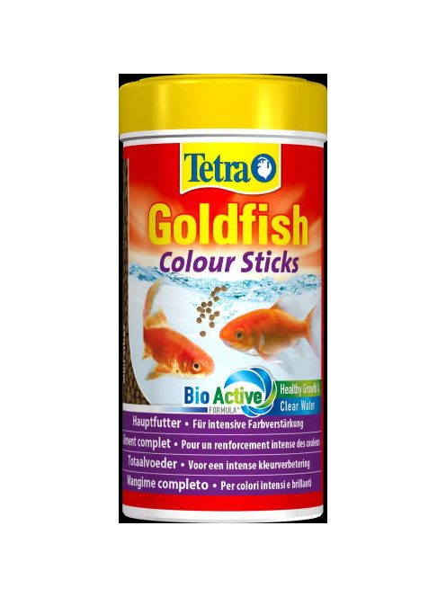 Tetra Goldfish Colour Flakes - díszhaltáp aranyhalak részére (250ml)