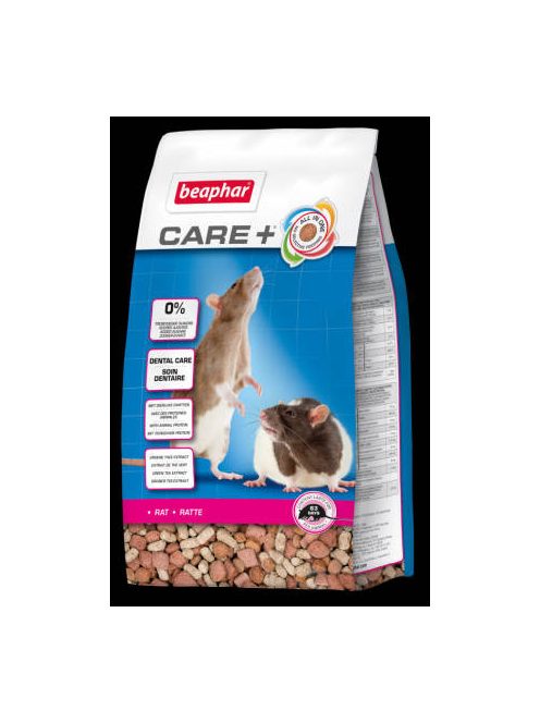 Beaphar CARE+ Teljes értékű eledel Patkányok részére (700g)