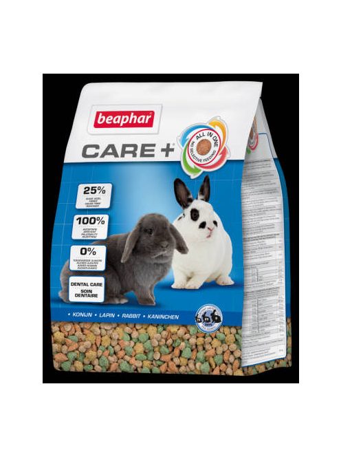 Beaphar CARE+ Teljes értékű eledel Nyulak részére (1,5kg)