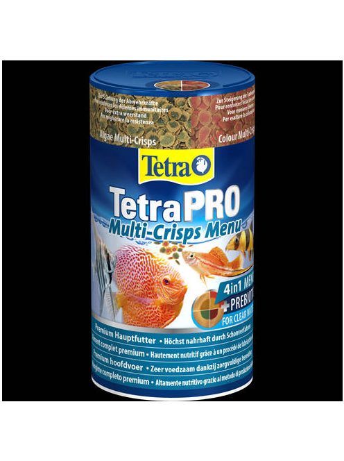 TetraPro Multi Crisps Menu  - Táplálék díszhalak számára (250ml)