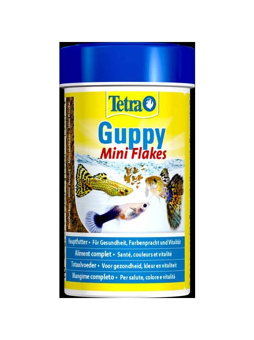 Tetra Guppy Mini Flakes - díszhaltáp (pehely) díszhalak részére (250ml)
